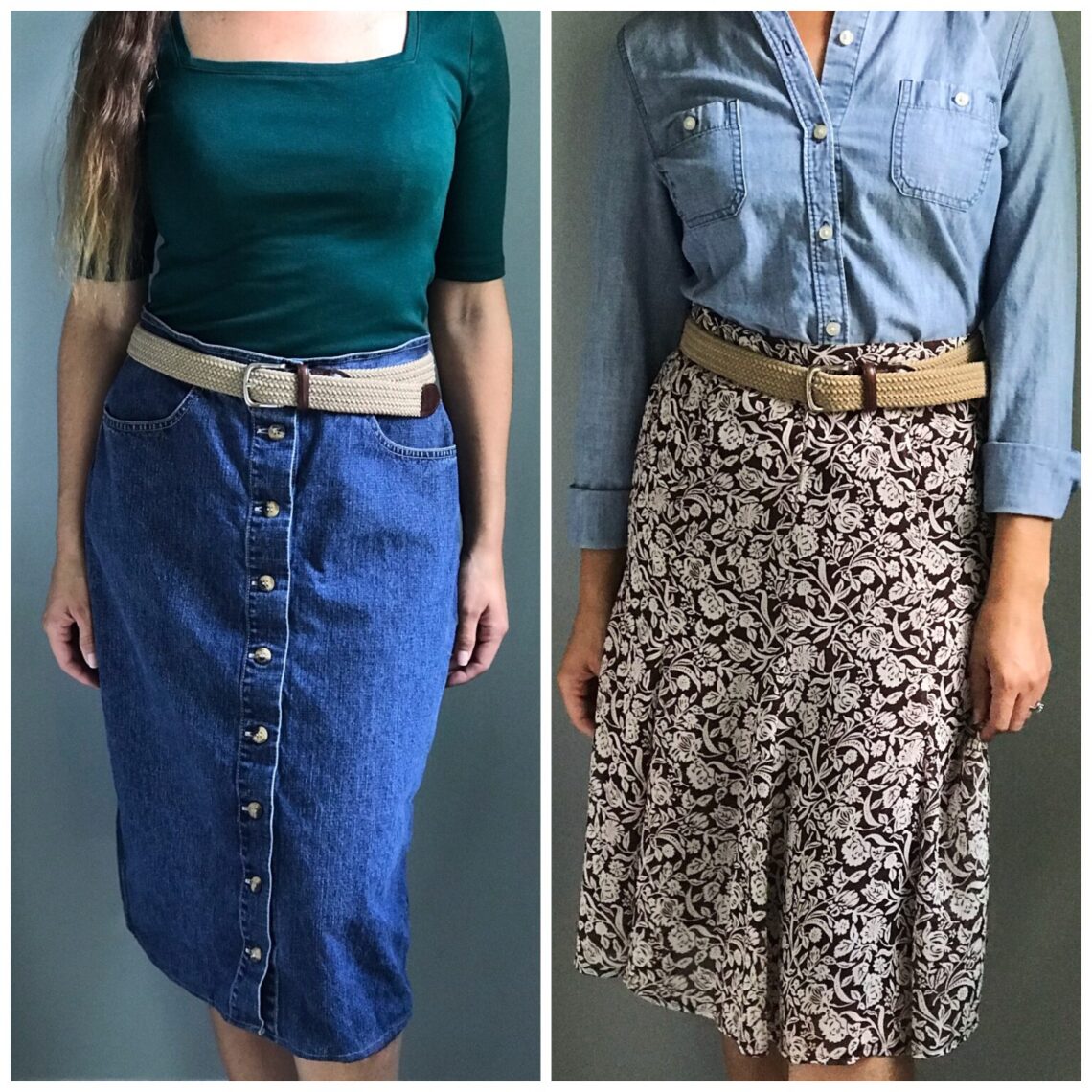 Transitional summer to early fall outfits